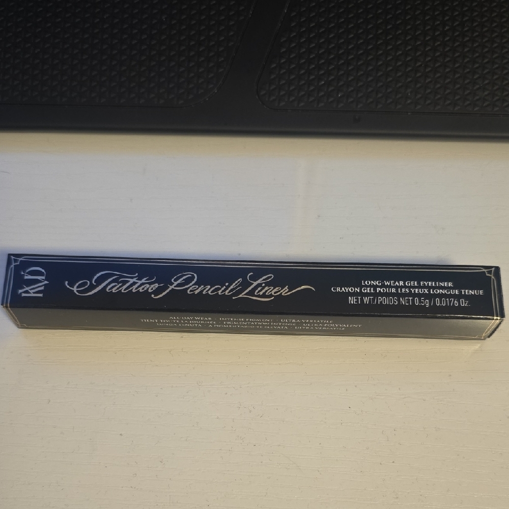 KVD Tattoo Pencil Liner Waterproof Long Wear Gel - Trooper Black (Ultra Black)